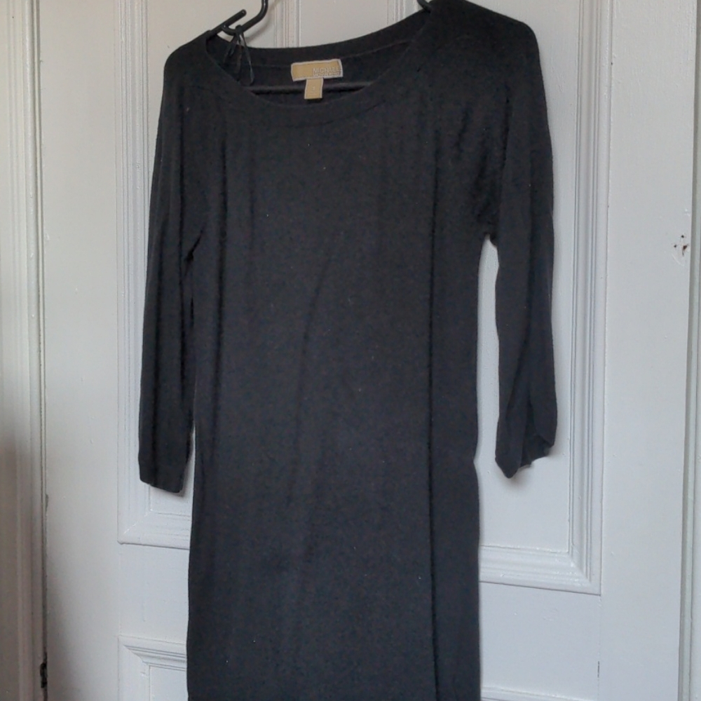 Black winter dress